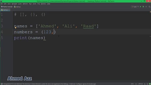 61.Python tutorial tuple смотреть онлайн