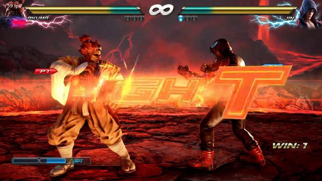 Akuma Vs Jin kazama - Last Stand tekken 7 смотреть онлайн