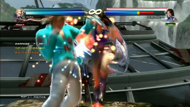 Tekken Tag Tournament 2- Steve Fox Combo Exhibition II- Unbeatable смотреть онлайн