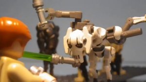 Lego Star Wars Obi-wan vs General Grievous
