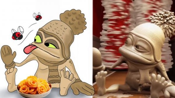 Crazy Frog - Last Christmas 2 Fun | crazy frog cartoon funny drawing