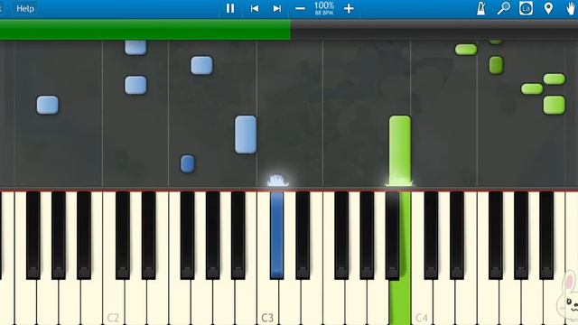 🎹Robert de Boron - Chiru (Piano Tutorial Synthesia)❤️♫ смотреть онлайн