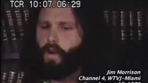 Jim Morrison Interview in Miami August 12, 1970