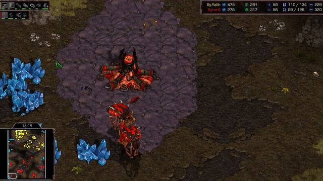 FLASH! 🇰🇷 (T) vs Hero! 🇰🇷 (Z) on Destination - StarCraft - Brood War REMASTERED смотреть онлайн