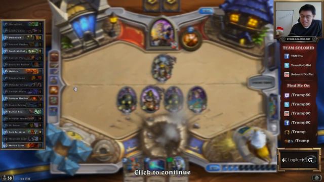 Hearthstone: Trump's Last Games in 2014 - Part 2 (Warlock Constructed) смотреть онлайн