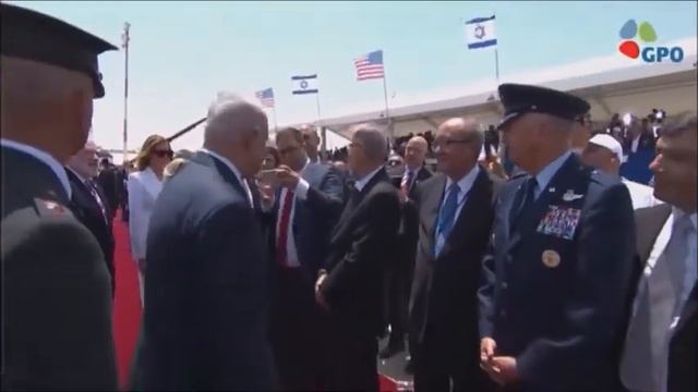 MK Oren Hazan (Likud) snaps a selfie with visiting President Donald Trump (credit: GPO) смотреть онлайн