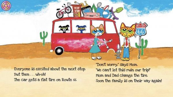 Pete the Cat's Family Road Trip | Animated Book | Read aloud