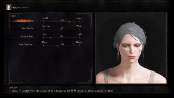 DARK SOULS 3 CHARACTER CREATION CIRI COSPLAY (WITCHER 3)