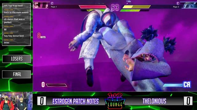 SF6 Losers Final Estrogen Patch Notes vs Thelonious смотреть онлайн