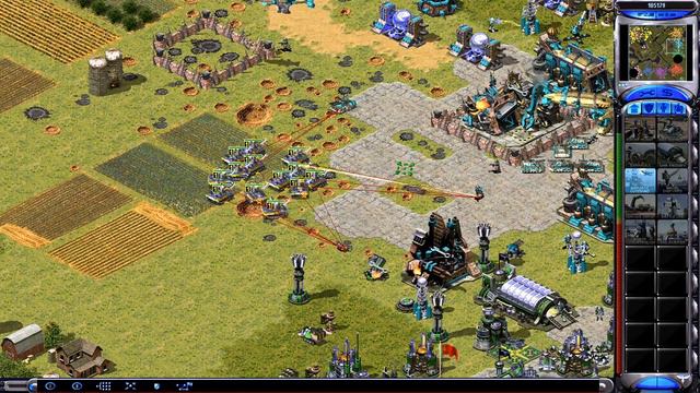 Red Alert 2 - Extra Hard AI - Unholy Alliance map - 7 vs 1 смотреть онлайн