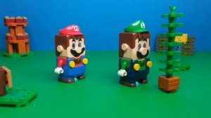 Hotel Mario - all cutscenes - Lego Super Mario stop motion