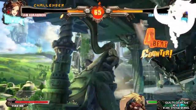 Guilty Gear Xrd Rev 2 - Jam vs Jam смотреть онлайн