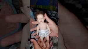 Распаковка силиконового мини реборна, с АлиЭкспресса