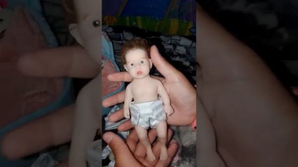 Распаковка силиконового мини реборна, с АлиЭкспресса