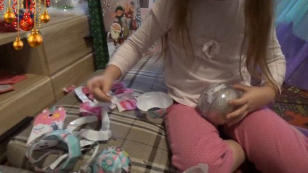 СРАЗУ Два ЗОЛОТЫХ Шарика ЛОЛ Винтер Диско ПОДАРКИ на Новый год\София Прекрасная