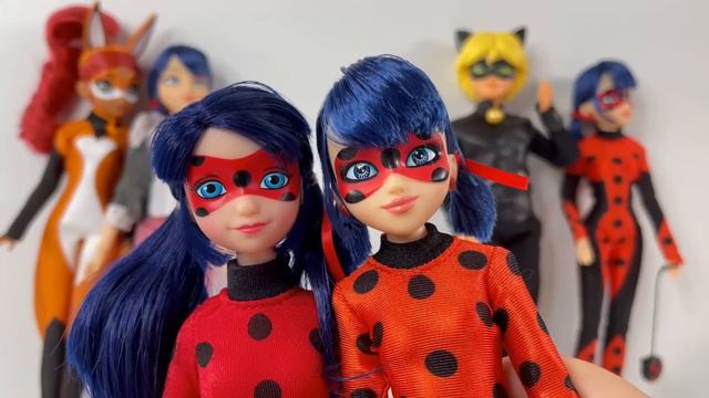 Miraculous Ladybug Playmate Redesign Dolls Compilation