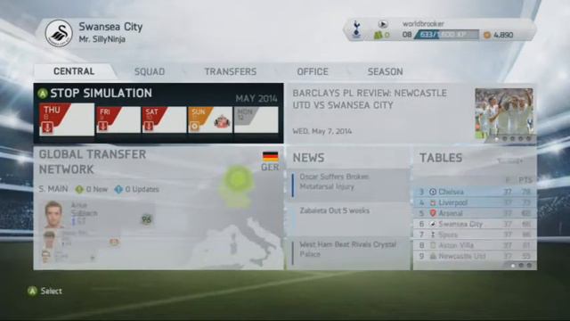 Fifa 14 Career Mode | Part 11 - Swansea - Guess Whose Back? смотреть онлайн