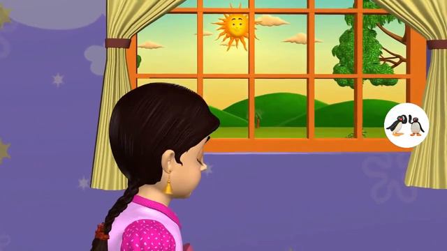 Early To Bed Early To Rise - Nursery Rhyme With Lyrics смотреть онлайн