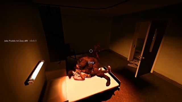 Left 4 Dead Ryona - Hunter Pounces Zoey