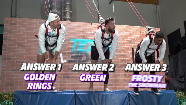 Don't Fall from the 2nd Story! | Rope Cut Challenge!! смотреть онлайн