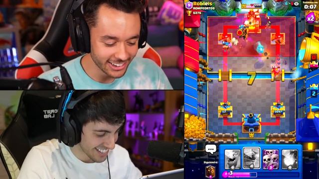 GREFG VS ROBLEIS EN CLASH ROYALE + MI REACCIÓN A LA NUEVA ACTUALIZACIÓN 😱 смотреть онлайн