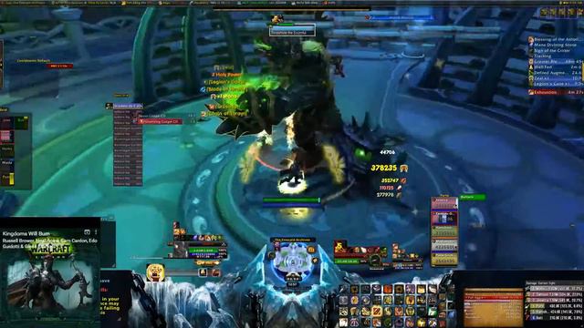 WoW Legion 7.2 - 288 - Retribution Paladin In The Cathedral Of Eternal Night Mythic