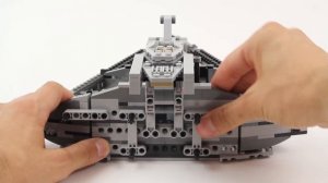 Lego Star Wars 75190 First Order Star Destroyer - Lego Speed Build