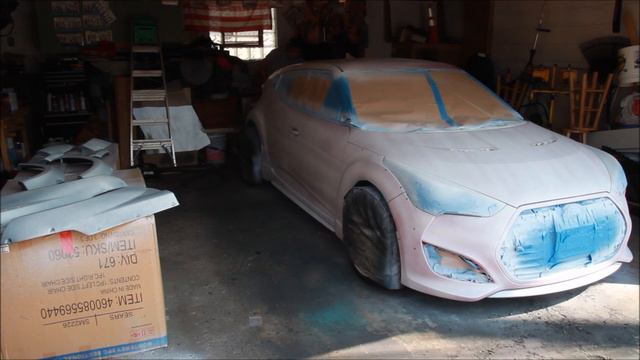 DIPPING MY VELOSTER! V.3 POLARIS YELLOW смотреть онлайн