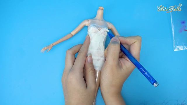 💗SPINEL💗 Gorgeous DIY Barbie Doll Dresses ~ Barbie Collector Gemstone Doll Makeover