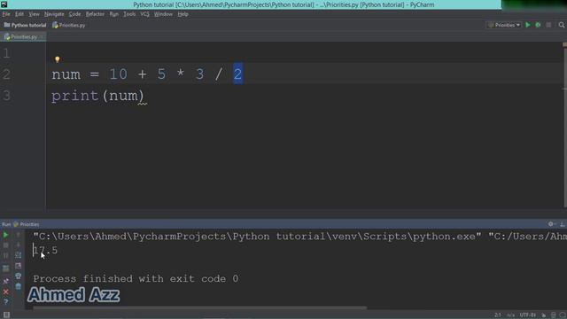 07.Python tutorial -- Priorities الاولويات смотреть онлайн