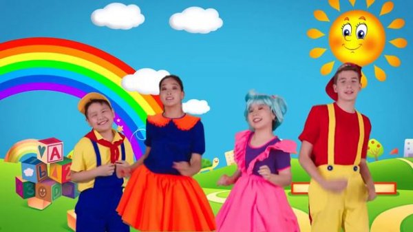 If you're happy and you know it clap your hands | Kids Funny Songs