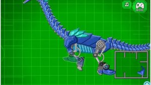 Мультики Механические Динозавры Роботы: Гадрозавр - Mechanical Dinosaurs Robots: Hadrosaurus
