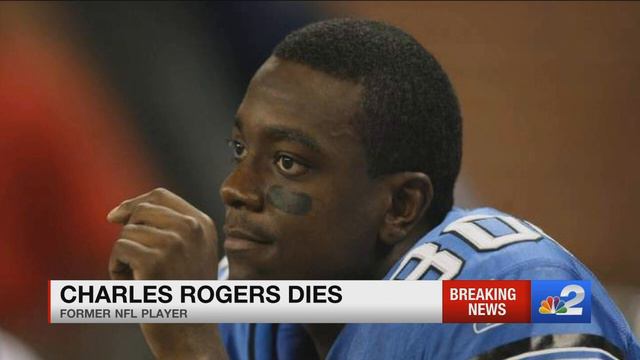 Former football star and Fort Myers resident Charles Rogers dies at 38 смотреть онлайн