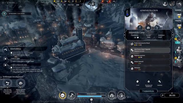 ON THE EDGE - Frostpunk DLC - NEW TASKS AND TO DO LIST - 11 Bit Studios смотреть онлайн