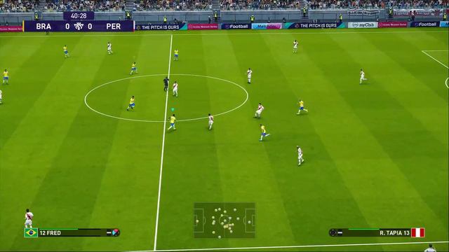 PES 2021 - BRAZIL VS PERU | FIFA WORLDCUP QUALIFIERS QATAR 2022 | PES PC GAME PLAY смотреть онлайн