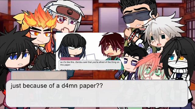 Hashiras React To Inosuke's Fear