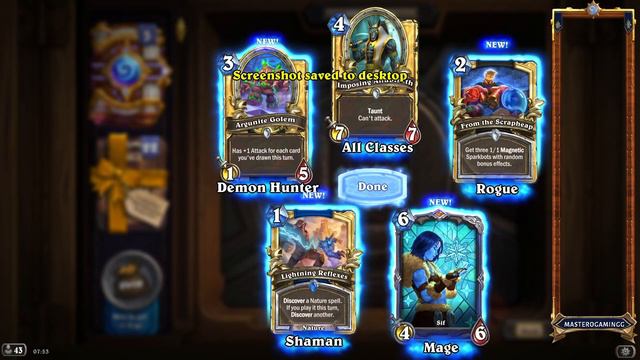 Hearthstone Golden Packs Opening - Golden and Signature Legendaries! TITANS hs. смотреть онлайн