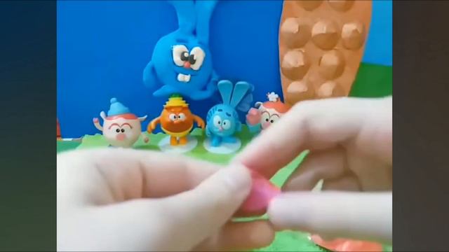 DIY Ёжик •Смешарики•🌷 из лёгкого пластилина смотреть онлайн