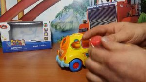 Машинка развивающая Автошка Play Smart. Обзор игрушек.