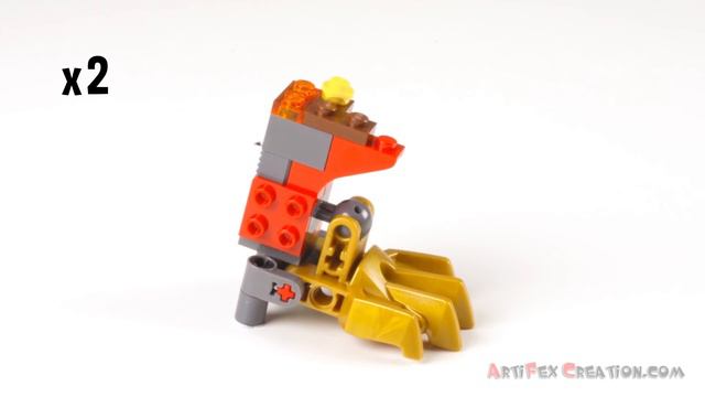 Lego Legends of Chima Bladvic's Rumble Bear 70225 Speed Build смотреть онлайн