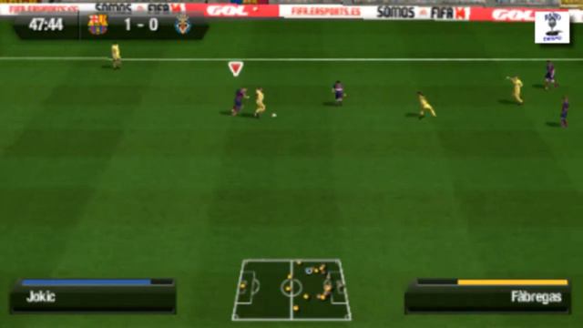 FIFA 14 PSP | Liga BBVA 2013-2014 Ida | Jornada 9 | FC Barcelona VS Villarreal CF смотреть онлайн