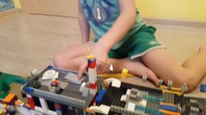 Копия Титаника из Лего