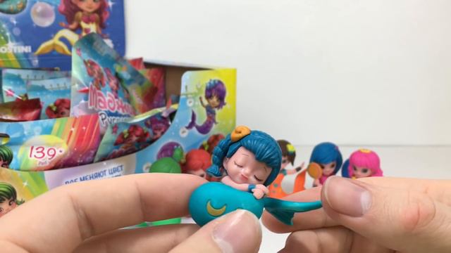 МАДЖИКИ РУСАЛОЧКИ Сюрпризы Пакетики 2019 ИГРУШКИ МЕНЯЮТ ЦВЕТ. Magiki MERMAIDS Changing Colors TOYS