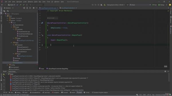 02.08. Aura Player Controller