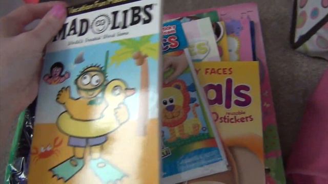 Disney World | What's In My Girls' Travel Busy Bags? 12 & 6 Years Old