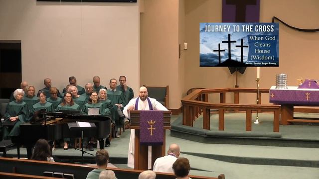 3-3-24 Early Service Worship. Pastor Penny - Journey to the Cross: When God Cleans House смотреть онлайн