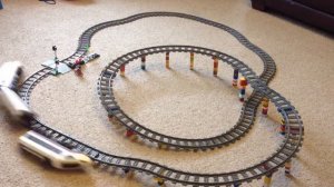 Flyover track Lego City High speed Passenger train 60051