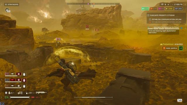 Helldivers 2 - Reign hell from above (lvl9 - Eruptor + Quasar) смотреть онлайн