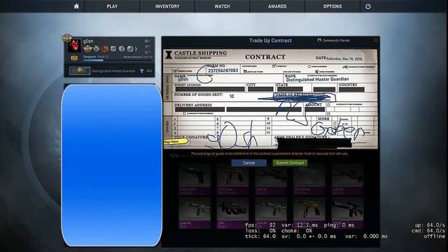 Cs Go Trade Up Contract AWP Asiimov? смотреть онлайн