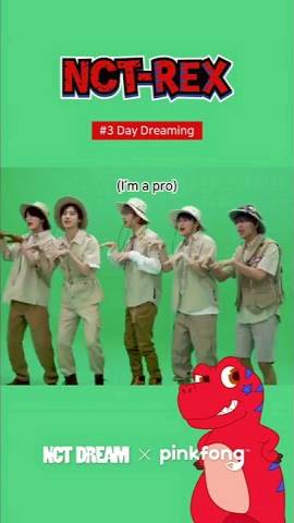 NCT Maknae Jisung is Day Dreaming | NCT DREAM x Pinkfong | Dino A to Z Behide the scenes | #shorts смотреть онлайн